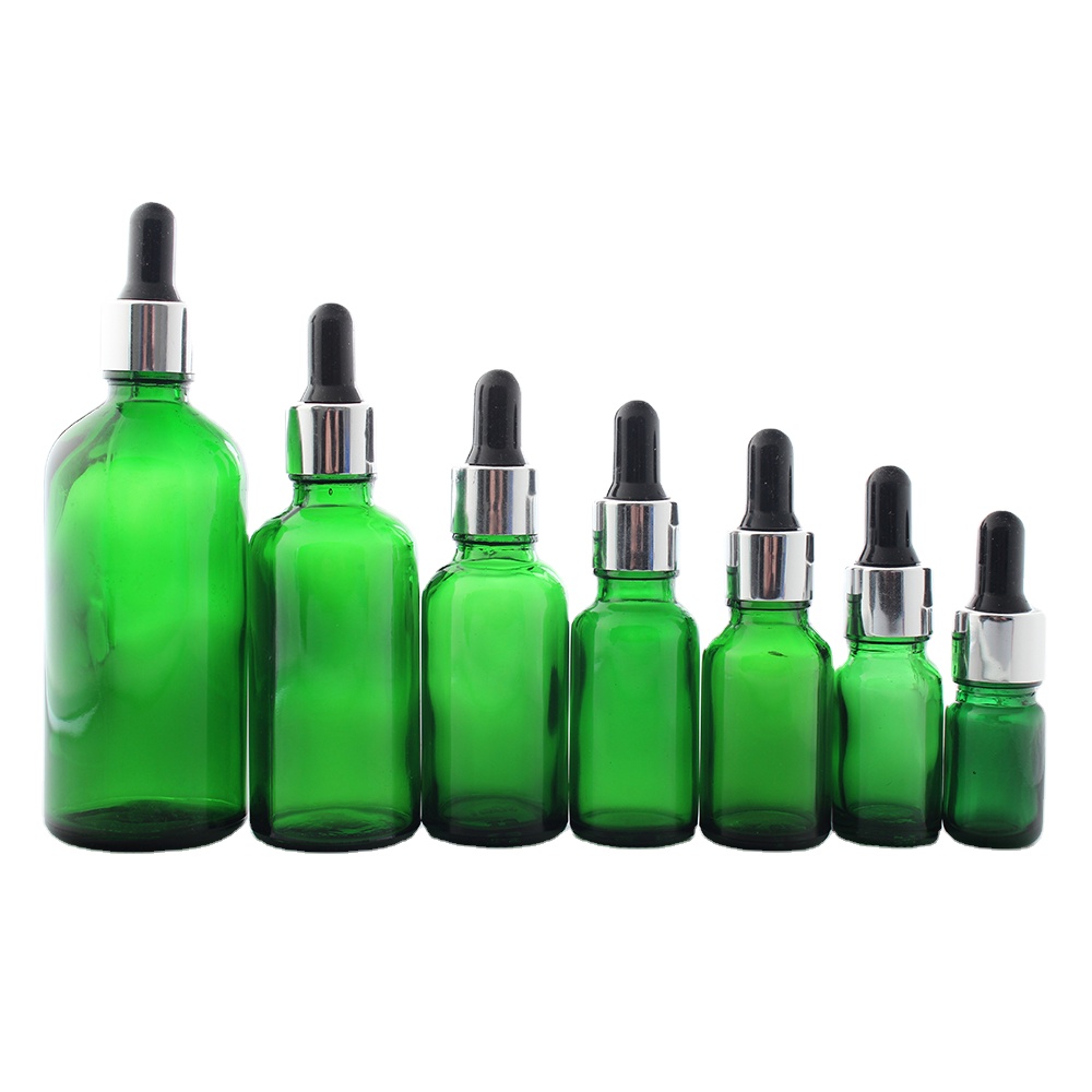 cosmetic glass frosted/amber/clear/pink dropper bottle 30ml Personal Care serum/essential oil bottles