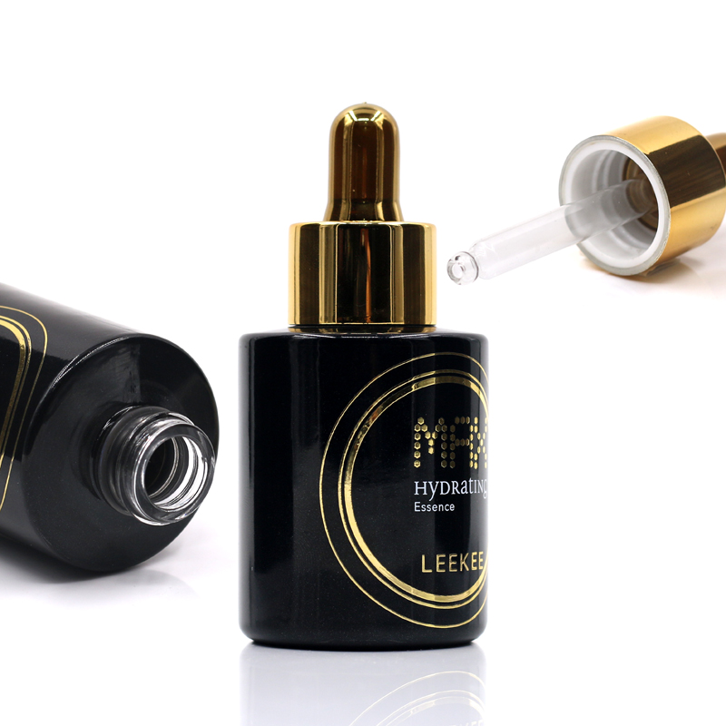cosmetic glass packaging 30ml glass dropper bottle bottles for cosmetic serum essential oil