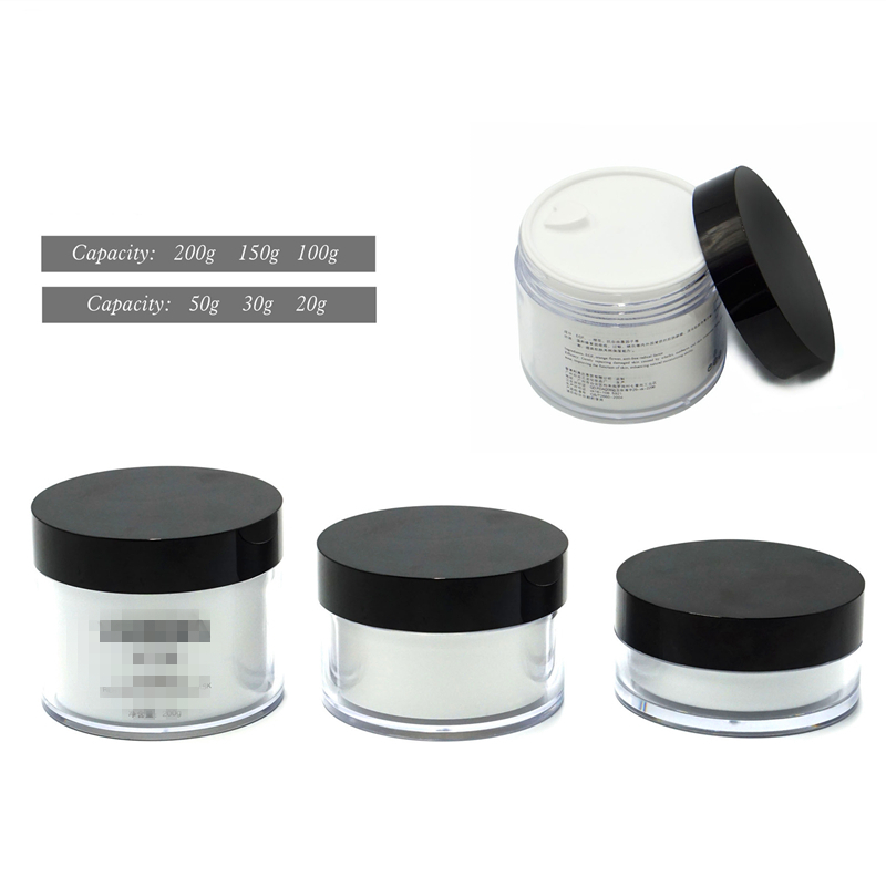 cosmetic jar 250ml double wall cosmetic cream jar 300 ml
