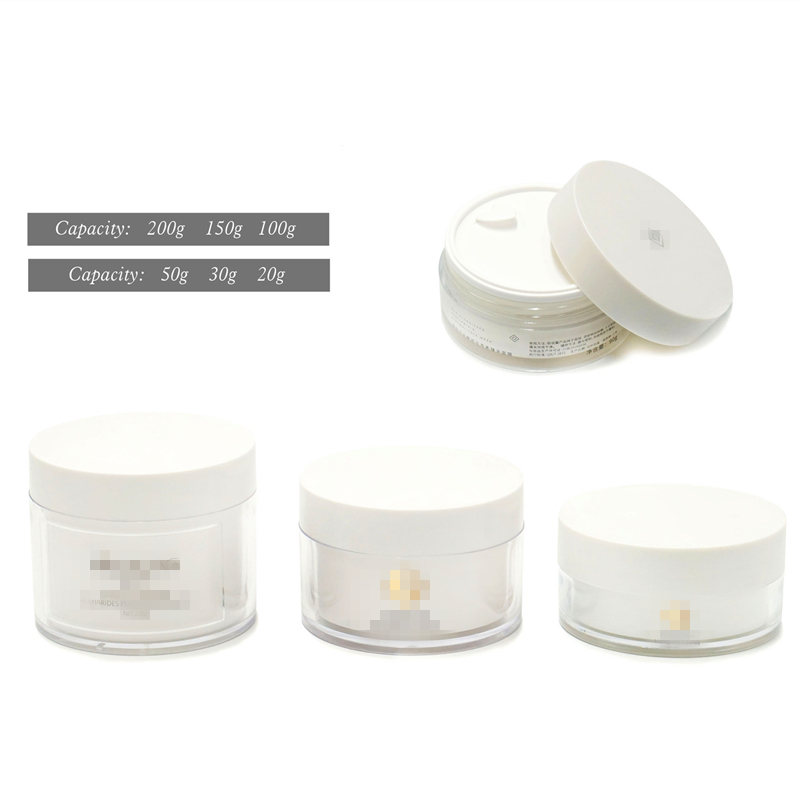 cosmetic jar 250ml double wall cosmetic cream jar 300 ml