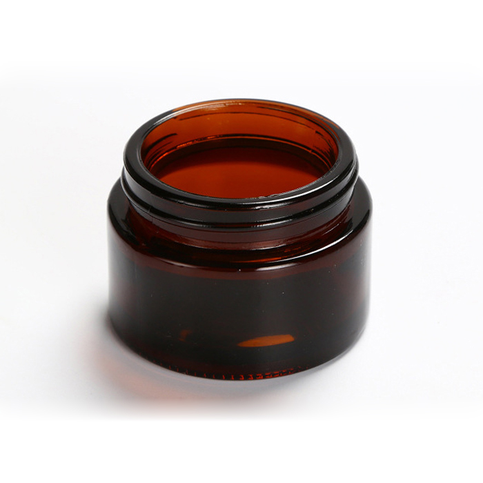 cosmetic jar cap hexagon cosmetic jar glass