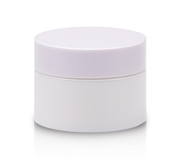 cosmetic matte glass face cream jar 50g custom print