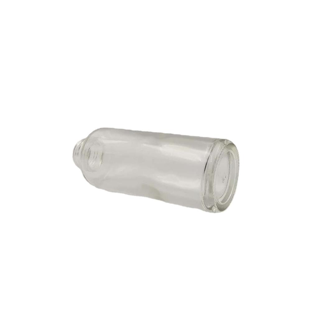 cosmetic package high quality 80ml clear glass bottle spray for perfume