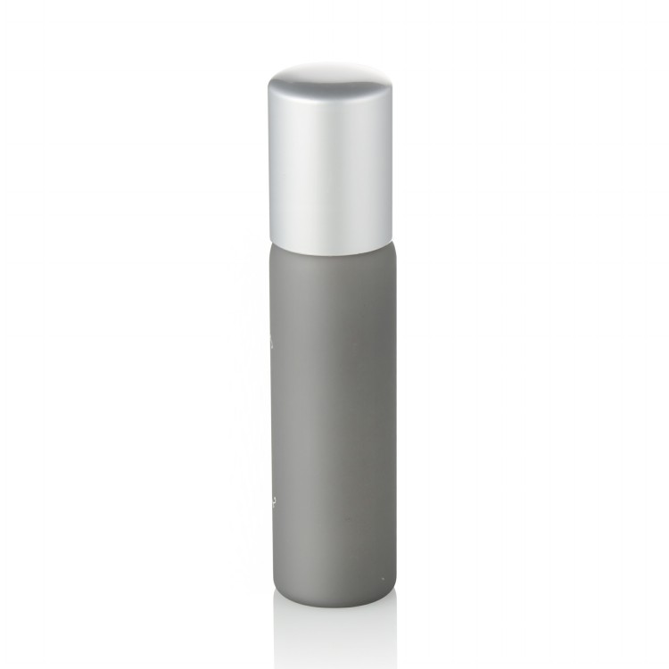 cosmetic packaging 10ml 12ml 15ml gray painting tubular essential oil glass roller bottles