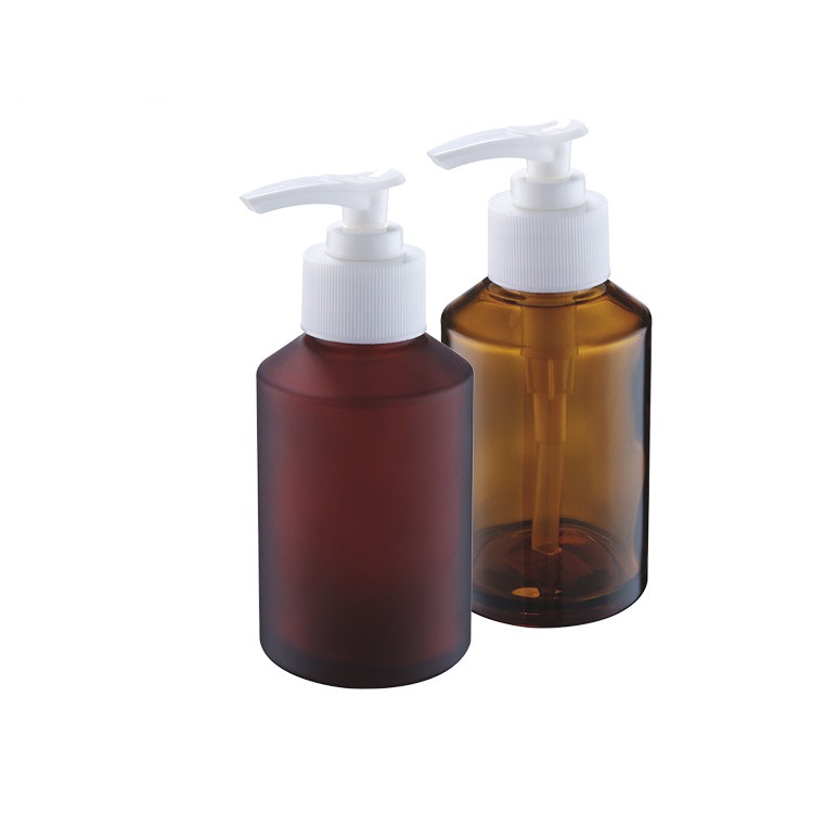 cosmetic packaging 15ml 30ml 50ml 60ml 100ml amber frosted glass lotion toner bottle glass cream jar for skin and hair lotion