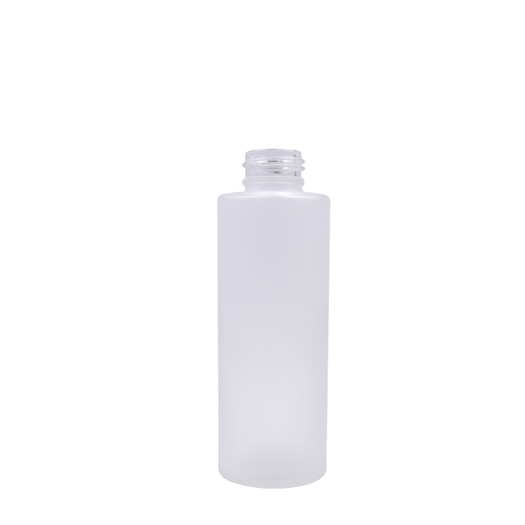 cosmetic packaging 20ml 25ml 30ml 50ml frosted glass bottle silver pump 120 ml 100 ml glass bottle
