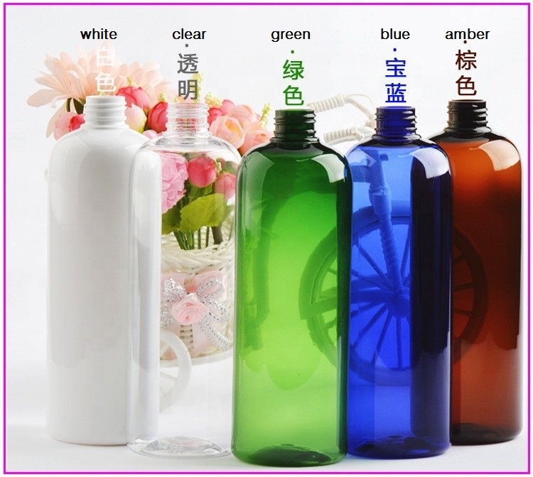 cosmetic packaging 30ml 2oz 100ml 150ml 250ml 500ml white clear green black plastic spray bottle for shampoo