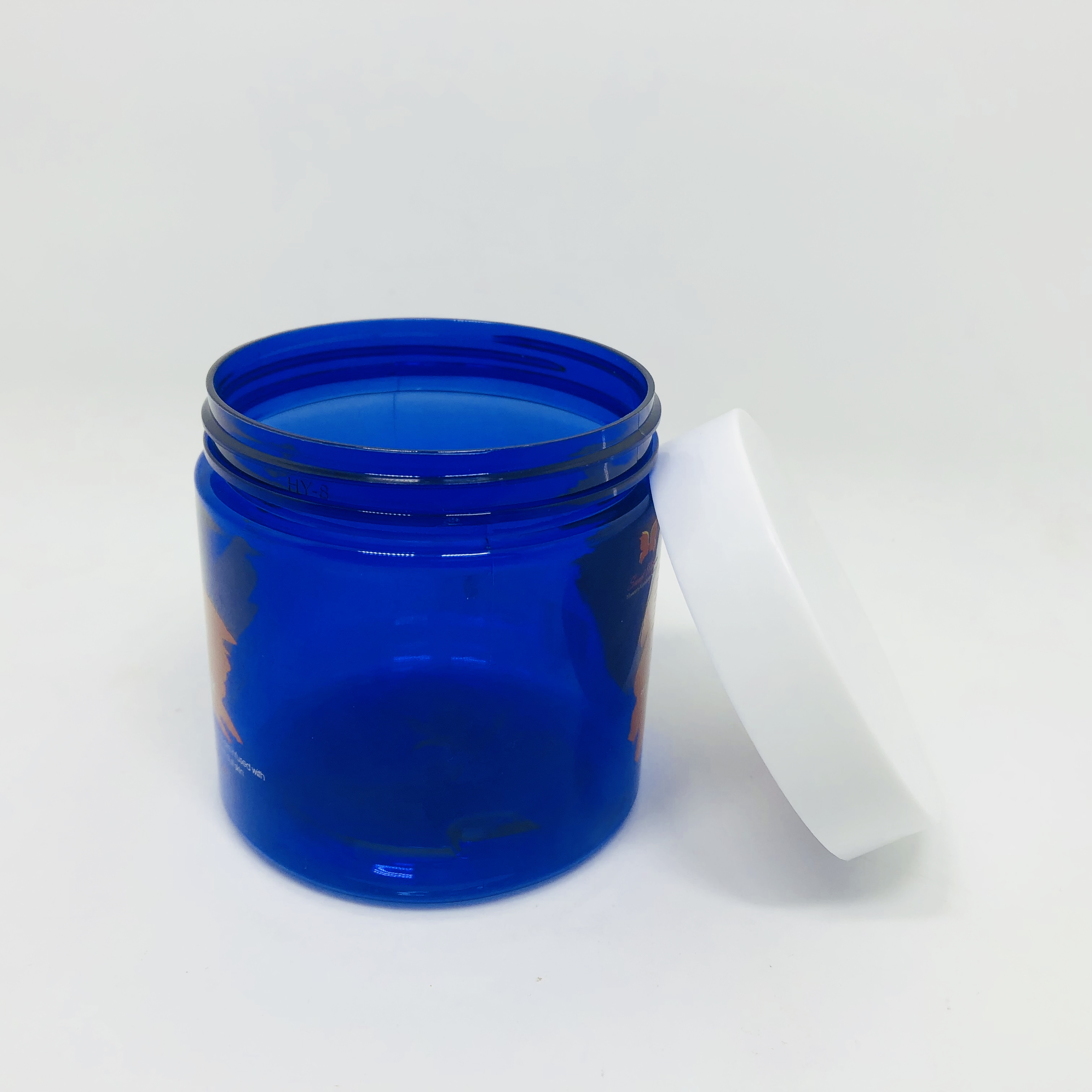 cosmetic packaging 500 ml wide mouthed plastic jar
