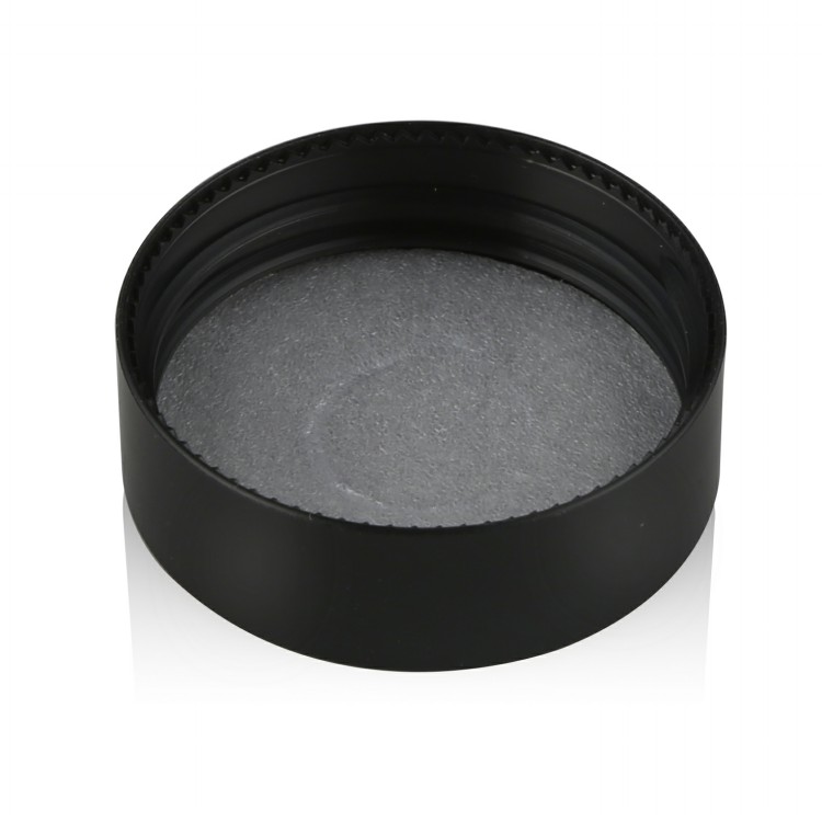 cosmetic packaging CBD wax cream jar 15g 20g 30g 50g frosted glass jar with black lid