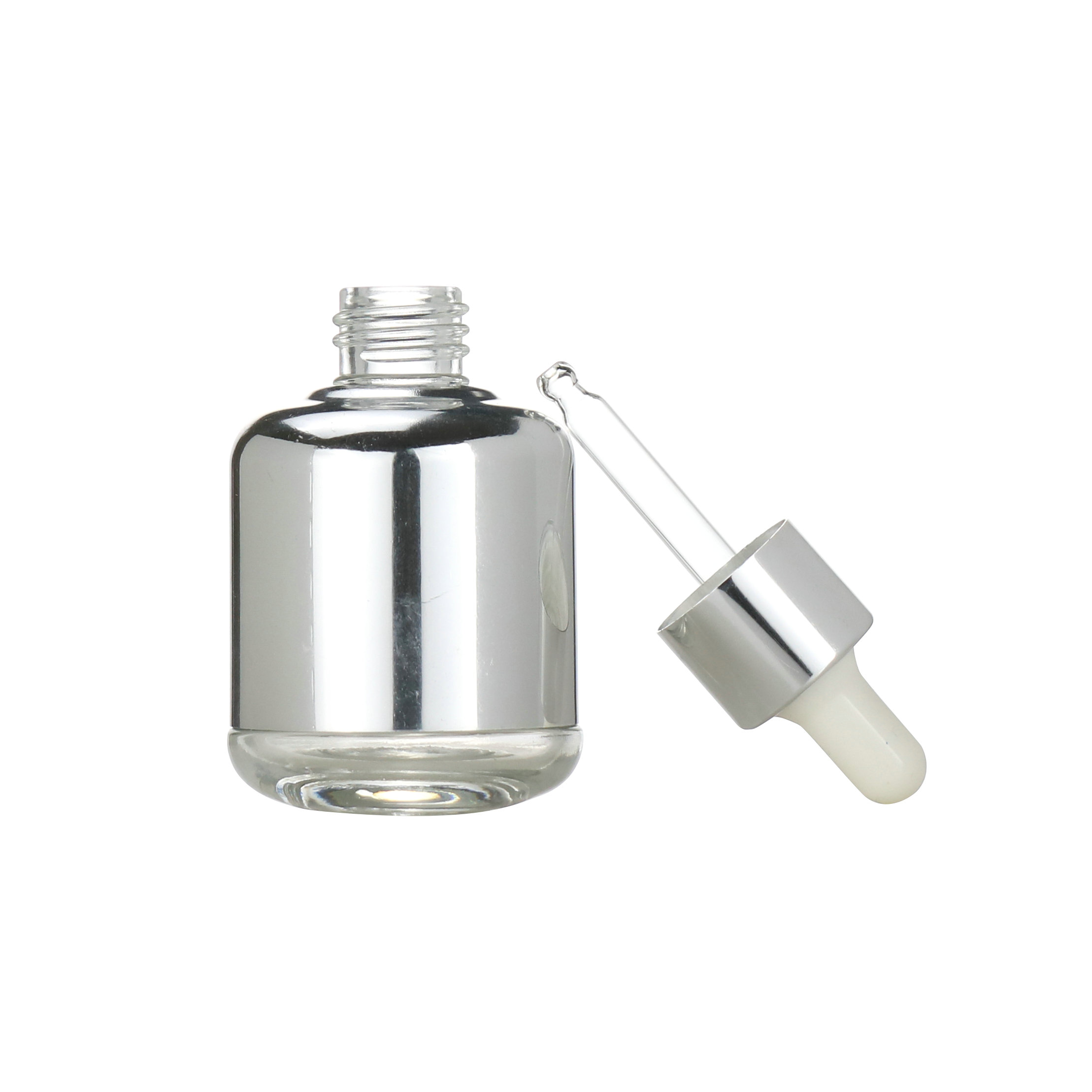 cosmetic packaging custom 30ml essential oil bottle painting frosted/matte e liquid bottle glass bottle