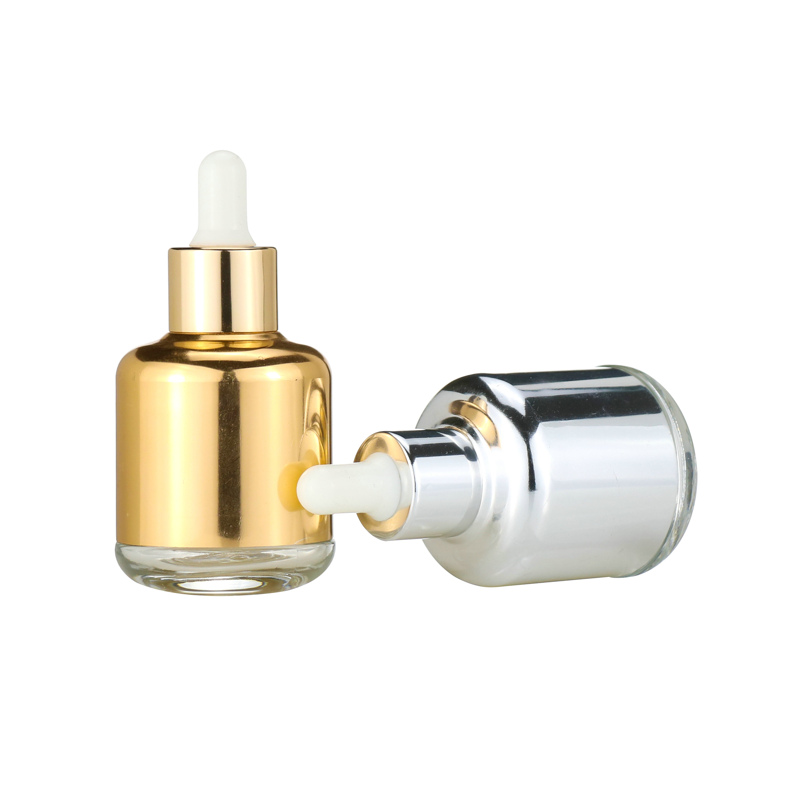 cosmetic packaging custom 30ml essential oil bottle painting frosted/matte e liquid bottle glass bottle