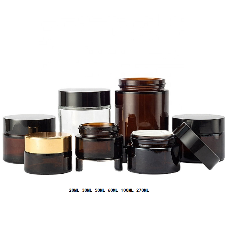 cosmetic packaging eco friendly 5ml 15ml 30ml 50ml 100ml bamboo jar bamboo cosmetic jars glass jars with wood lid