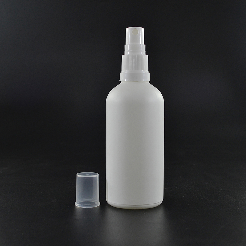 cosmetic packaging essential oil 30ml matte white glass dropper bottle with tamper childproof cap