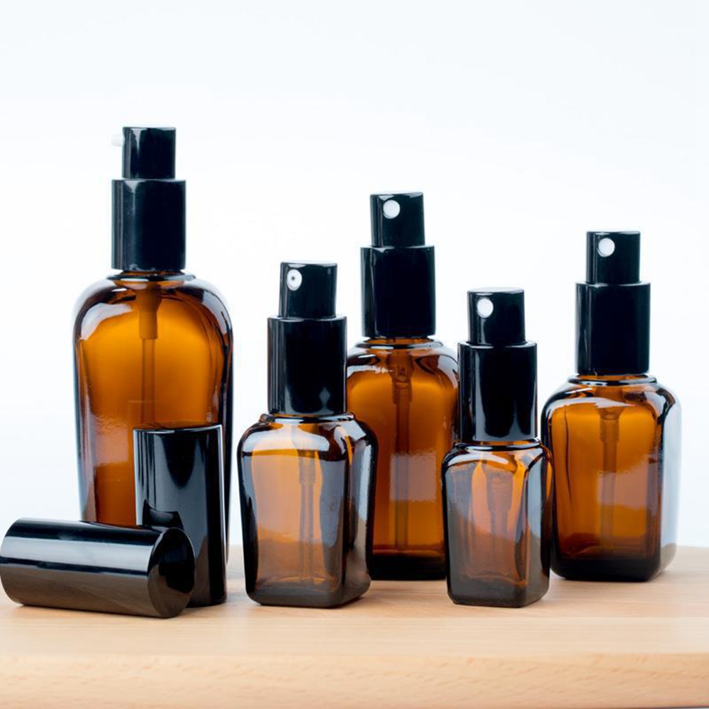 cosmetic packaging glass bottle