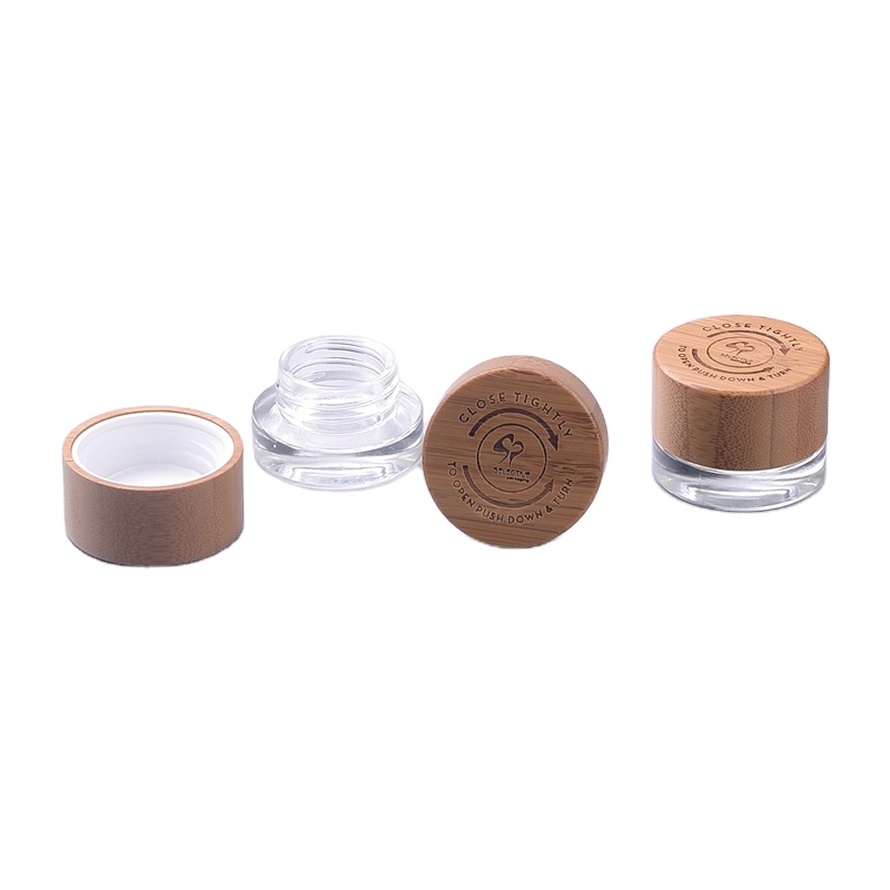 cosmetic packaging glass jar 5g 15g 30g 30ml 50g 50ml child proof Jar  cosmetic  containers  cream jar