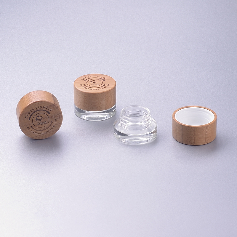 cosmetic packaging glass jar 5g 15g 30g 30ml 50g 50ml child proof Jar cosmetic containers cream jar