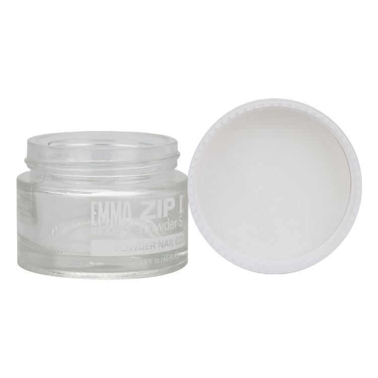 cosmetic packaging lip balm jar 20ml 30ml face cream jar 50g 50ml clear glass jar with white lids