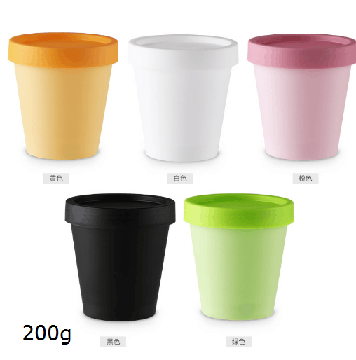 cosmetic packaging plastic cream cosmetic jar 50 ml 100 ml 150 ml 200 ml