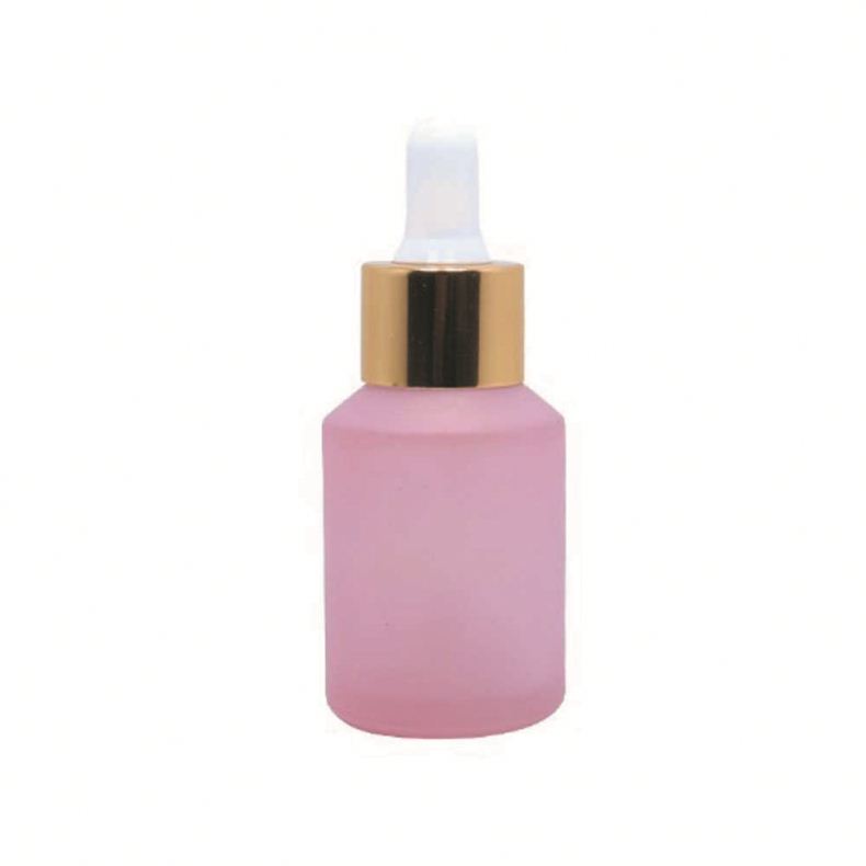 cosmetic pink cosmetic glass jar and cream bottle for cream cosmet GJ-148C