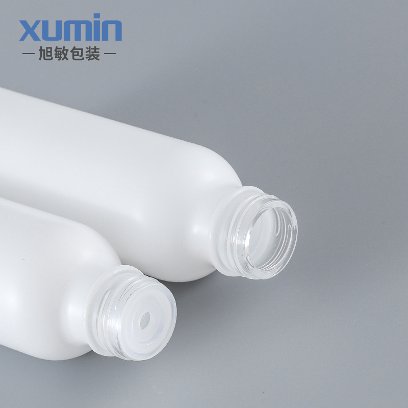 cosmetic white glass bottle 50g 50ml 110ml 150ml glass pump bottle packaging