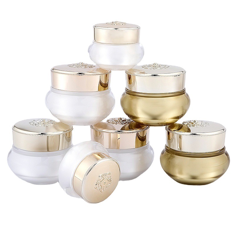 cosmetics container empty body cream jar  custom cosmetic jar  acrylic plastic cream jar