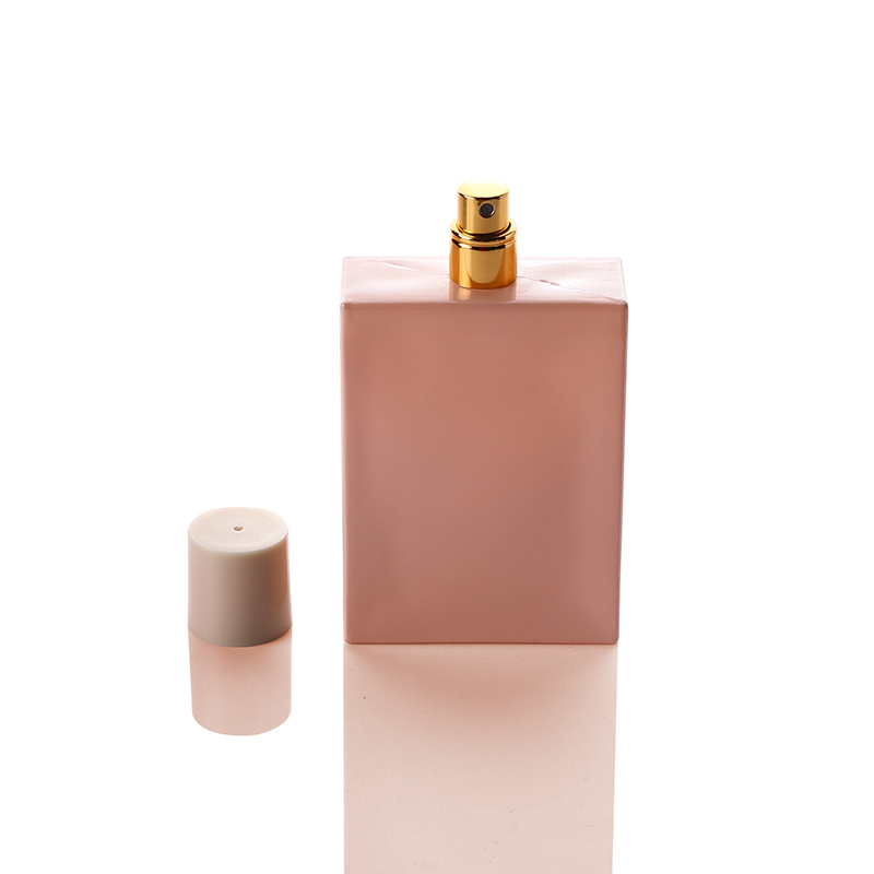 cosmetics containers and packaging glass spray pump bottle