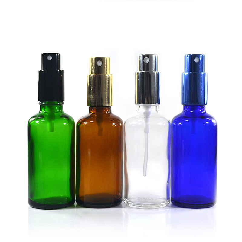 cosmetics packaging refillable perfume matte black 5ml 10ml 15ml 20ml 30ml 50ml 100ml glass spray bottle