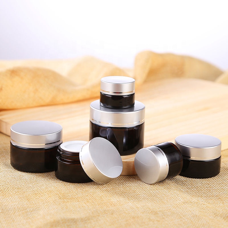 cream bottle glass Factory direct supply For glass cream bottles