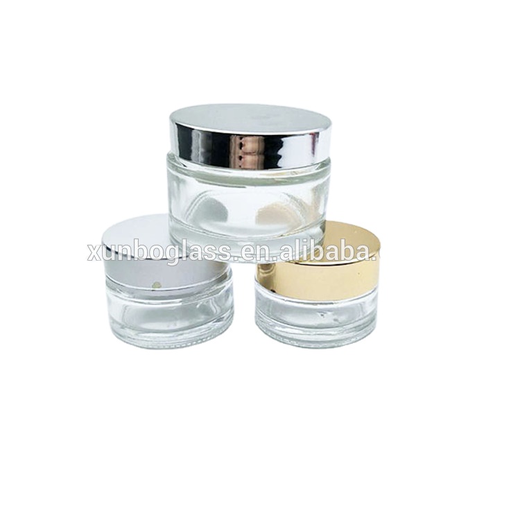 cream jar 50g glass cosmetic jars and bottles 20ml 50ml
