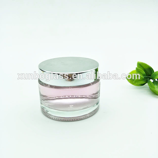cream jar 50g glass cosmetic jars and bottles 20ml 50ml