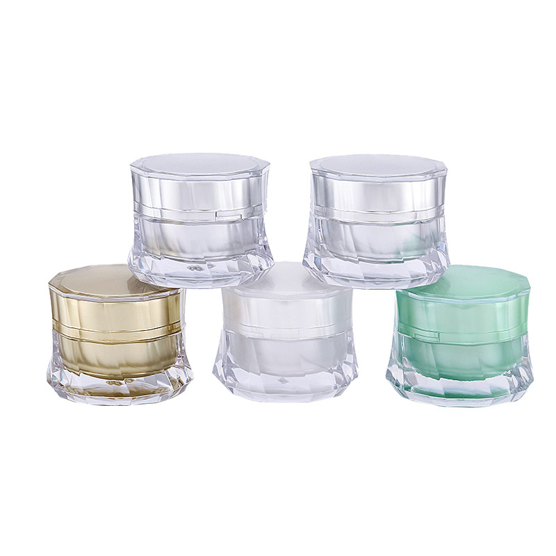cream jars clear 5g 10g 15g 20g customize color cream jars empty jars for creams