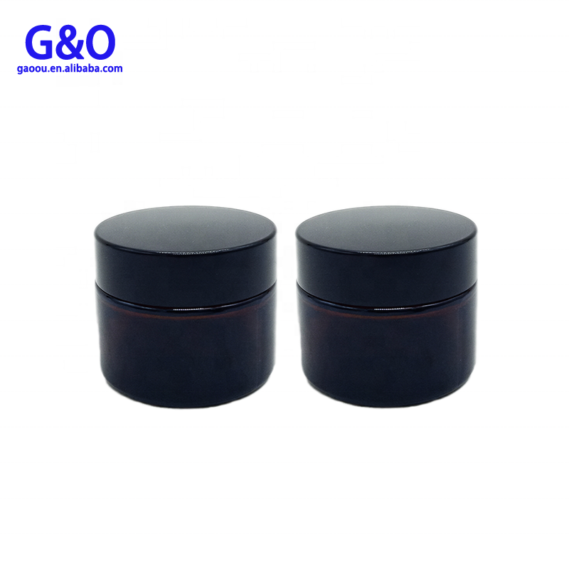 cream lotion 20g 30g 50g 100g brown skin care jar amber jar 20ml 30ml 50ml 100ml airtight storage