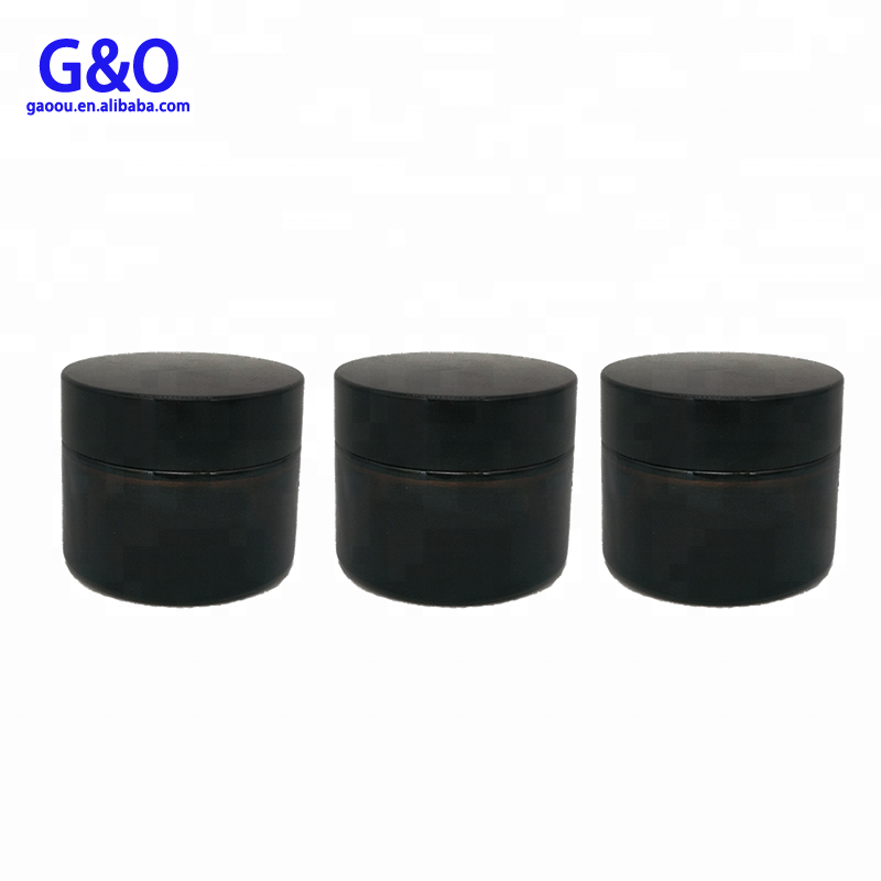 cream lotion 20g 30g 50g 100g brown skin care jar amber jar 20ml 30ml 50ml 100ml airtight storage
