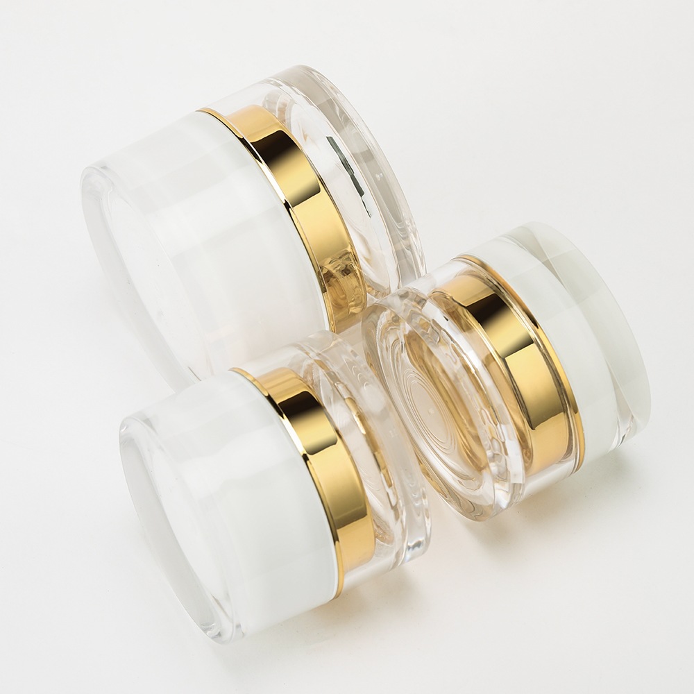 cream packaging 20g 30g 50g In Stock ready to ship empty face cream jars plastic jars packaging creame cosmetics