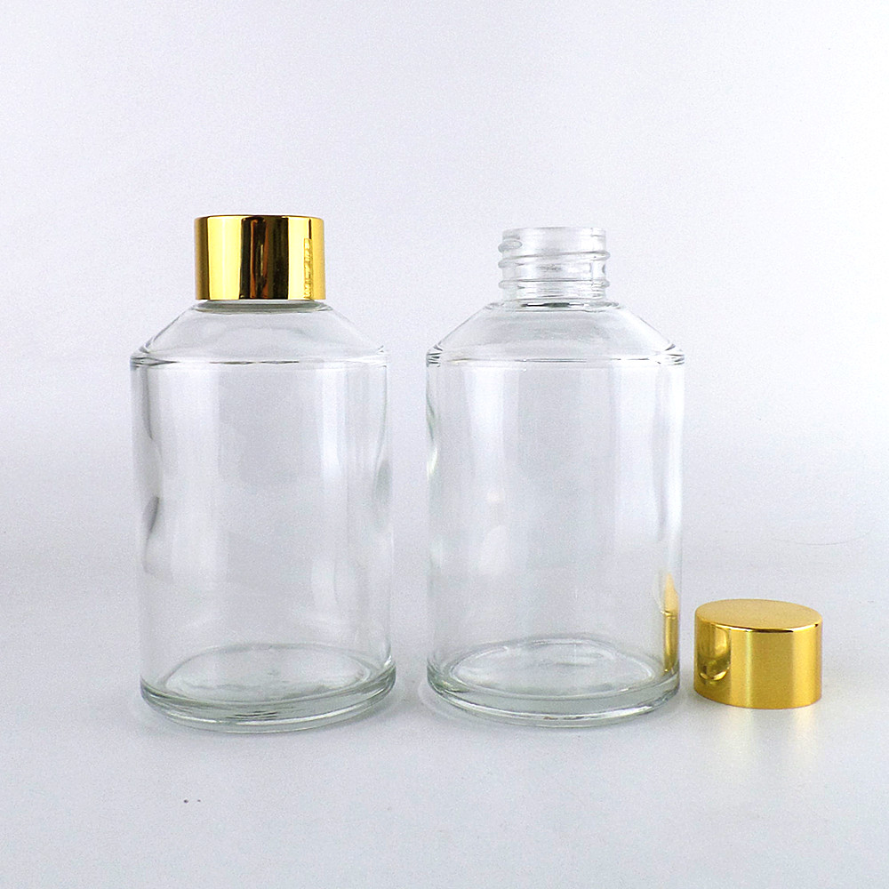 crystal 200 ml glass bottle essential oil packaging bottle