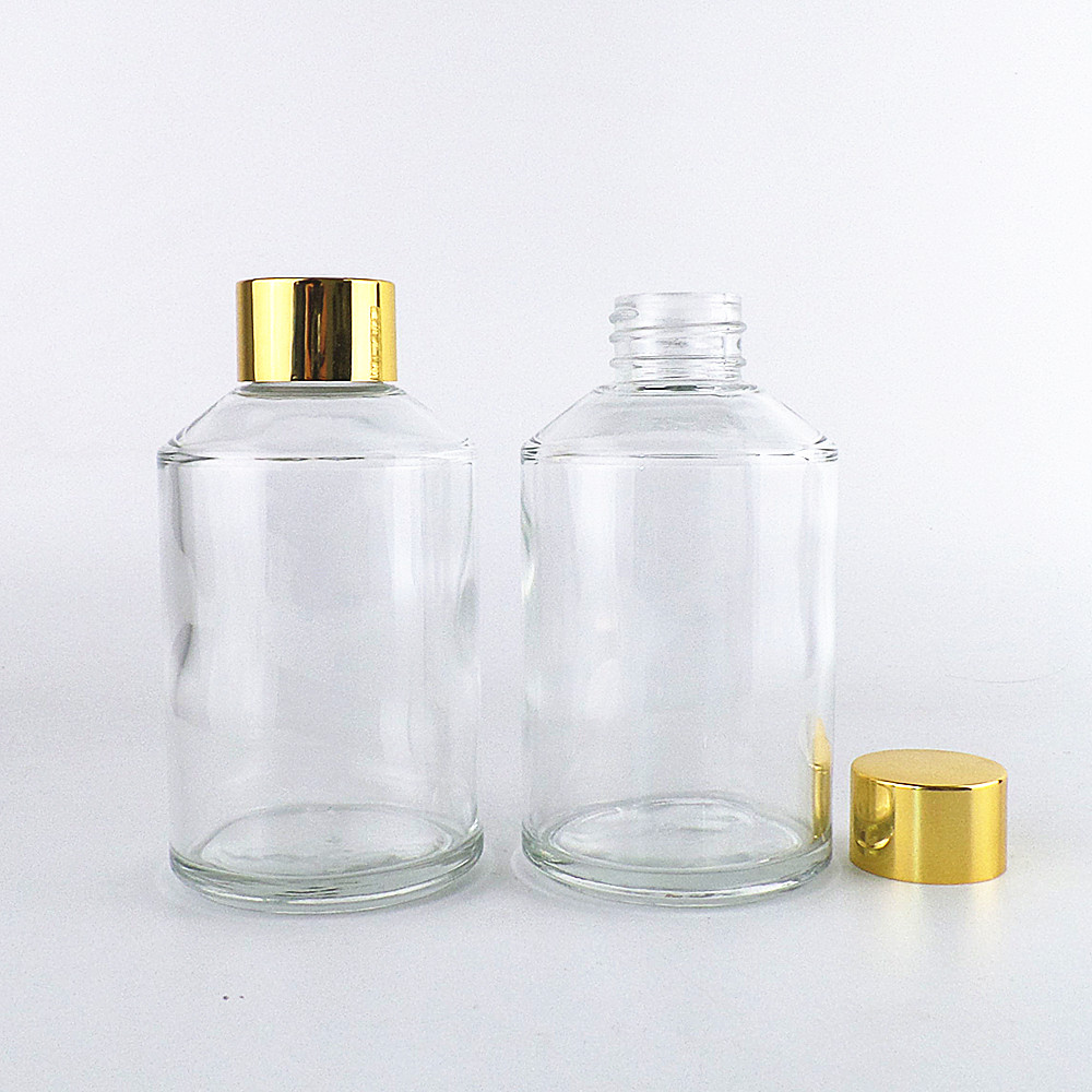 crystal 200 ml glass bottle essential oil packaging bottle