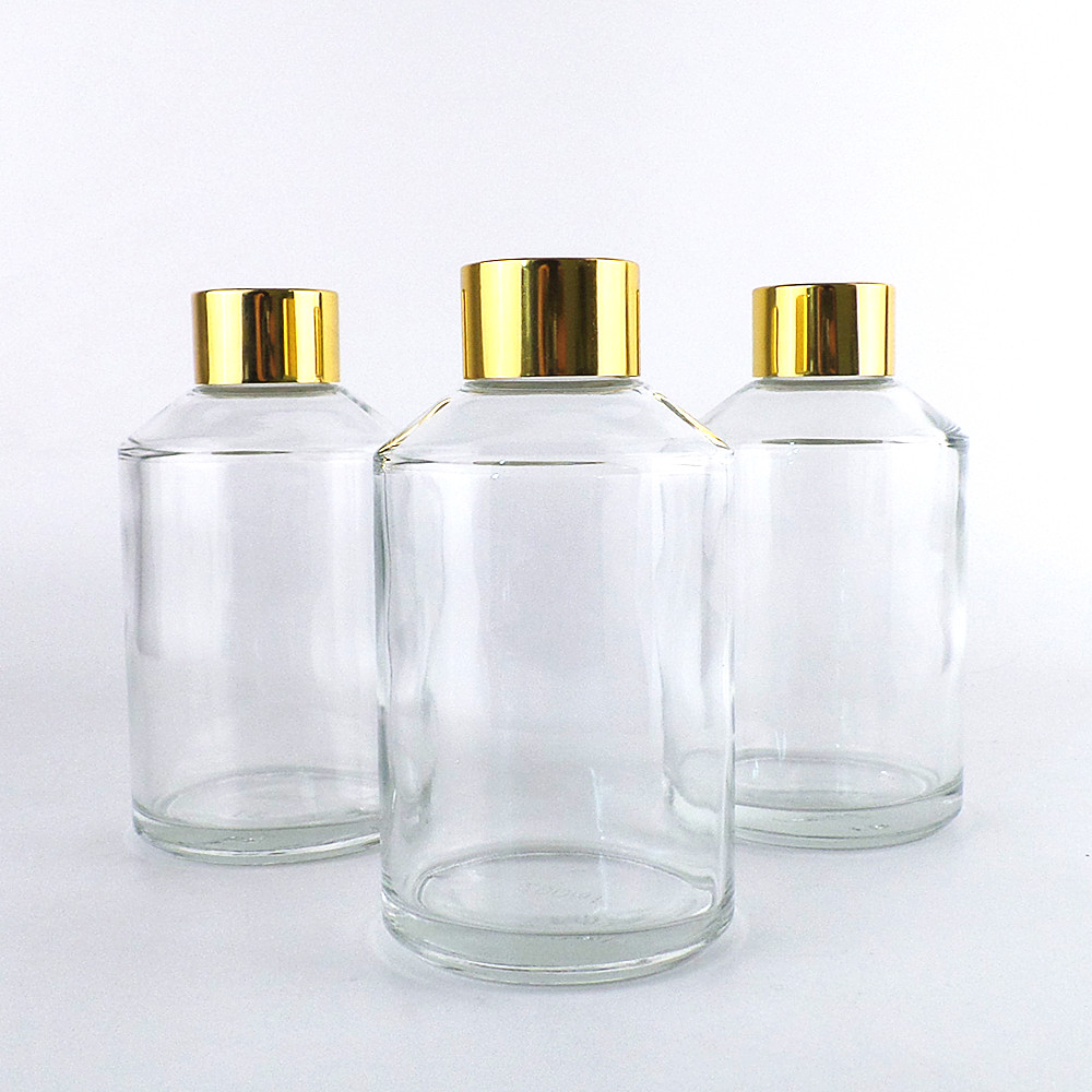 crystal 200 ml glass bottle essential oil packaging bottle