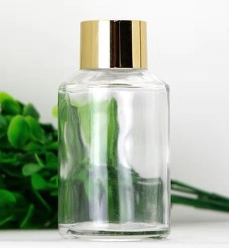 crystal 200 ml glass bottle essential oil packaging bottle