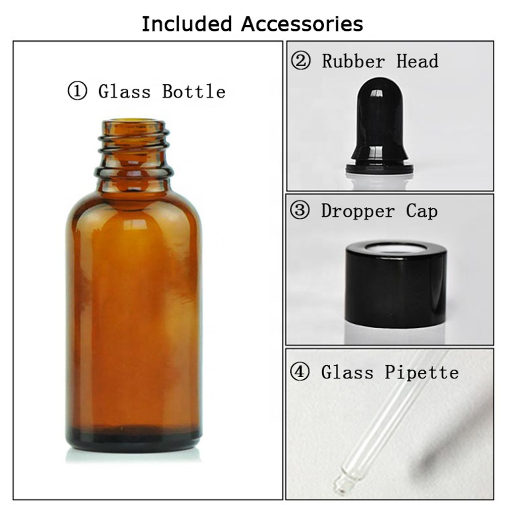 custom 10ml 15 ml 4 oz turquoise white amber frosted green glass dropper bottle