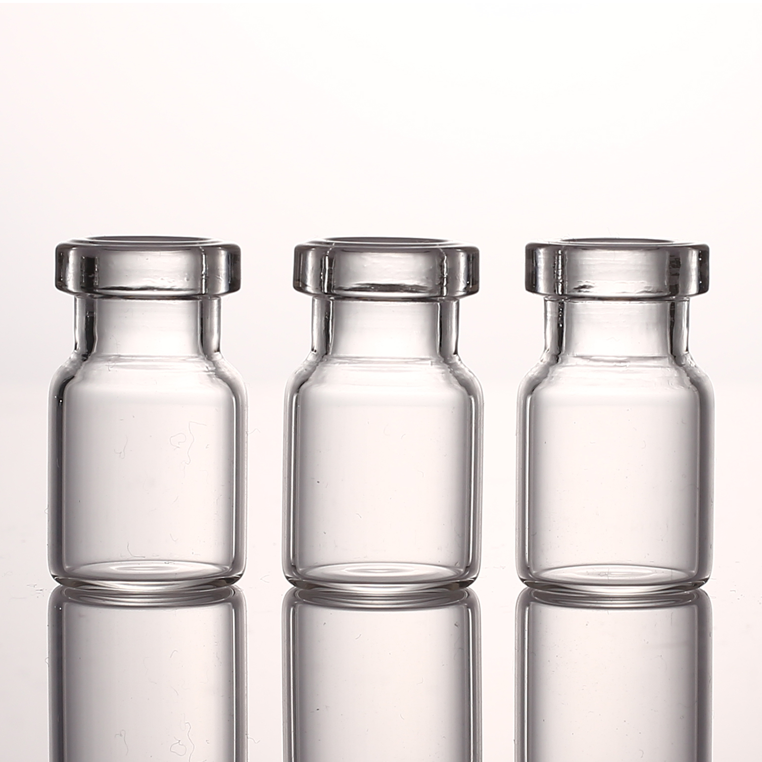 custom 10ml pharmacy sterile glass vials 10ml Clear or Amber Medicinal Crimp Neck Neutral Glass Bottles