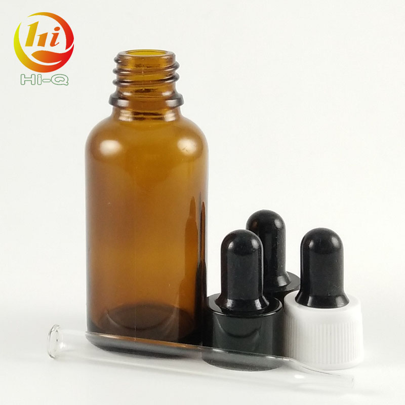 custom 30 ml black amber bottle glass pipette essential oil 1oz bottle cardboard tubes