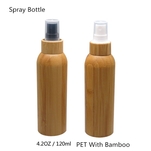custom 30ml 50ml 100ml 120ml 150ml cosmetic jars and bottles set skincare plastic bamboo cosmetic cream jar lotion bottles set