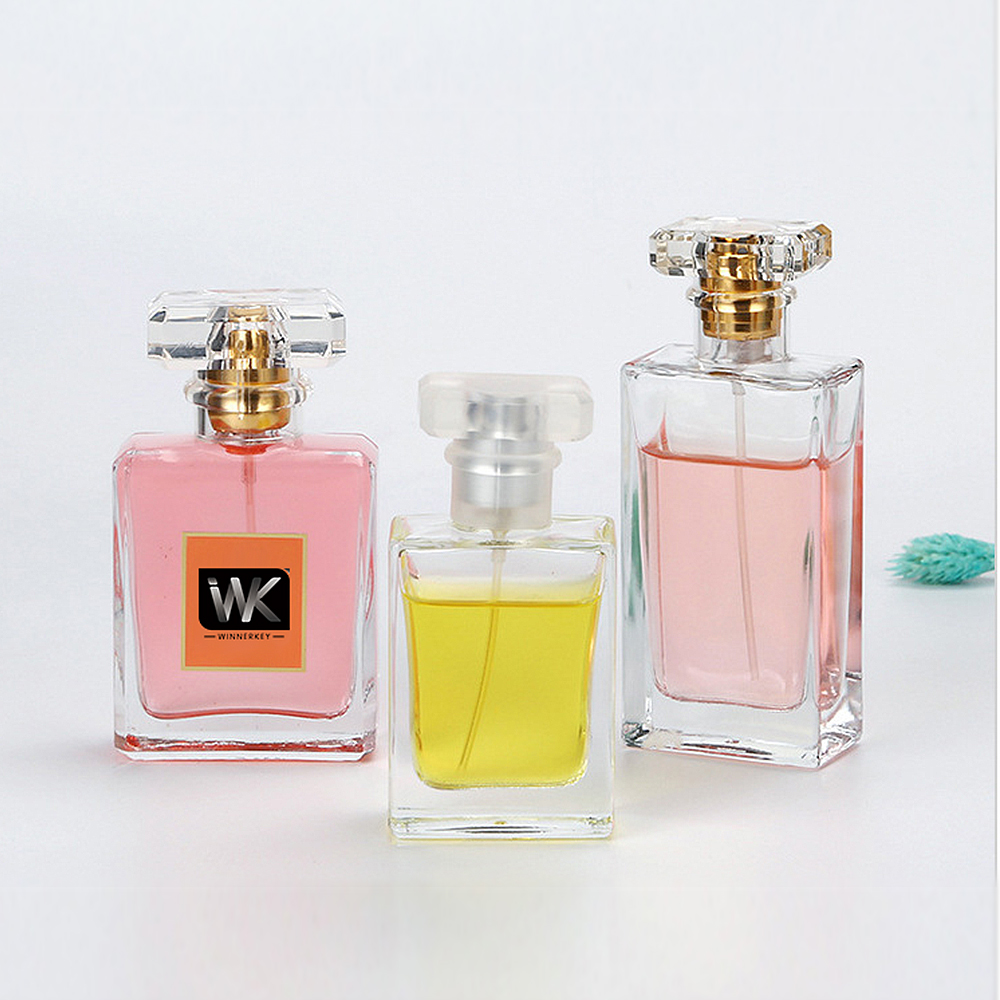 custom 30ml 50ml 100ml empty perfume bottle in stock perfume glass bottle