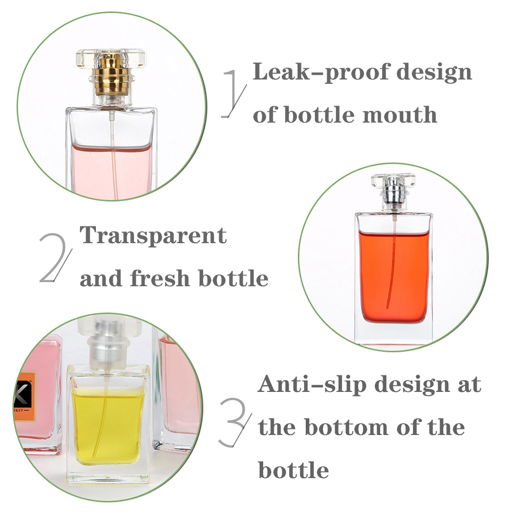 custom 30ml 50ml 100ml empty perfume bottle in stock perfume glass bottle