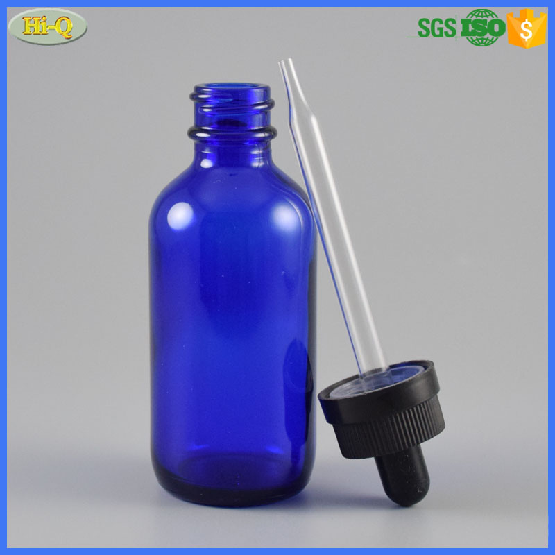 custom 60 ml e liquid glass dropper bottle 60ml boston round bottles essential oils with pipette