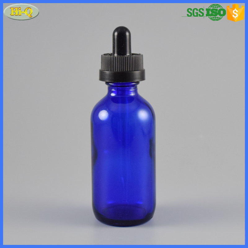 custom 60 ml e liquid glass dropper bottle 60ml boston round bottles essential oils with pipette