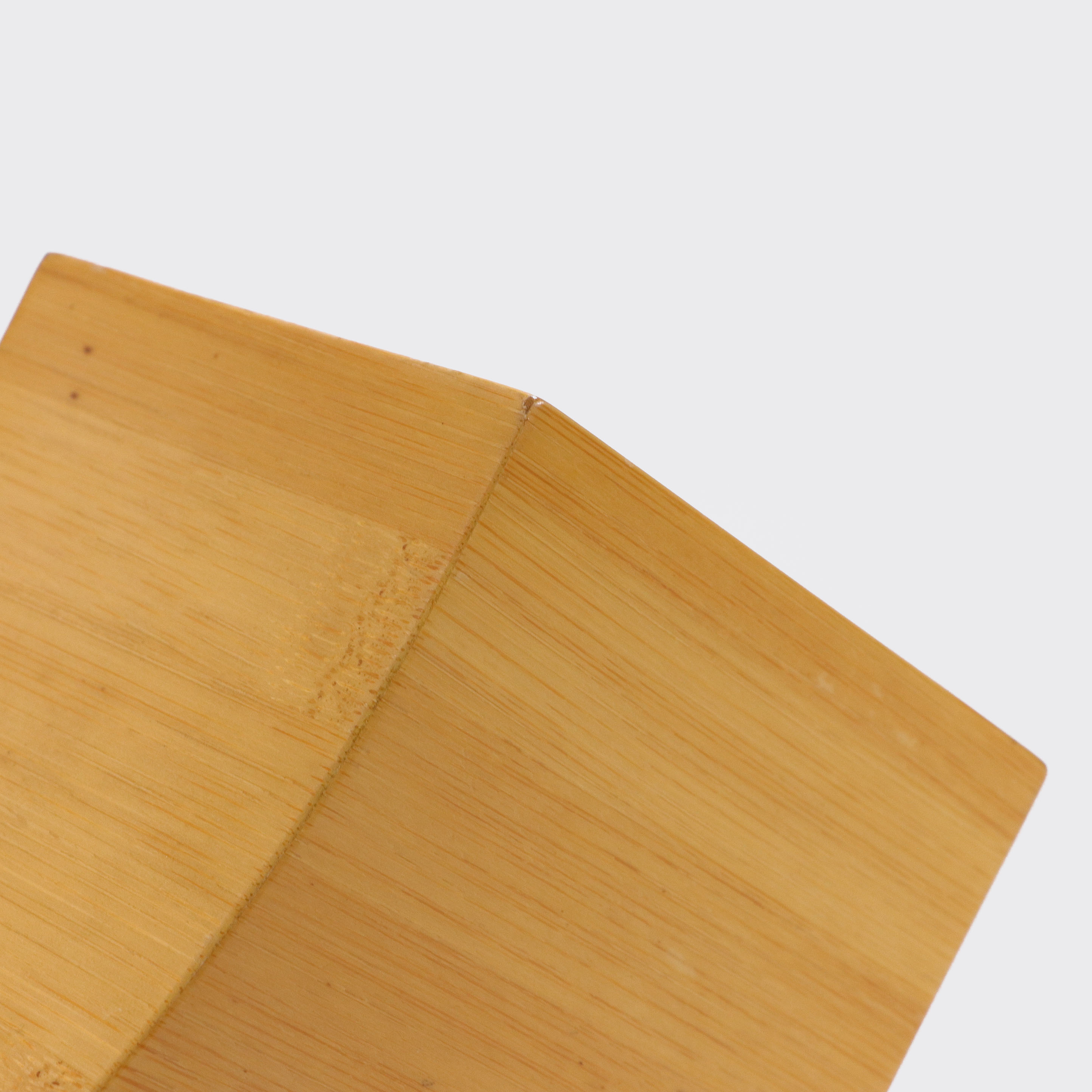 custom bathroom or kitchen natural bamboo storage canister