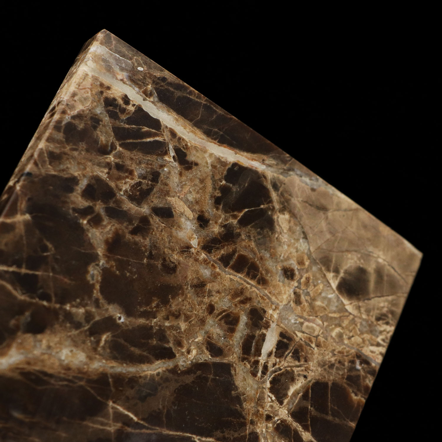 custom brand home decorative square marble storage jar make worktop tidy