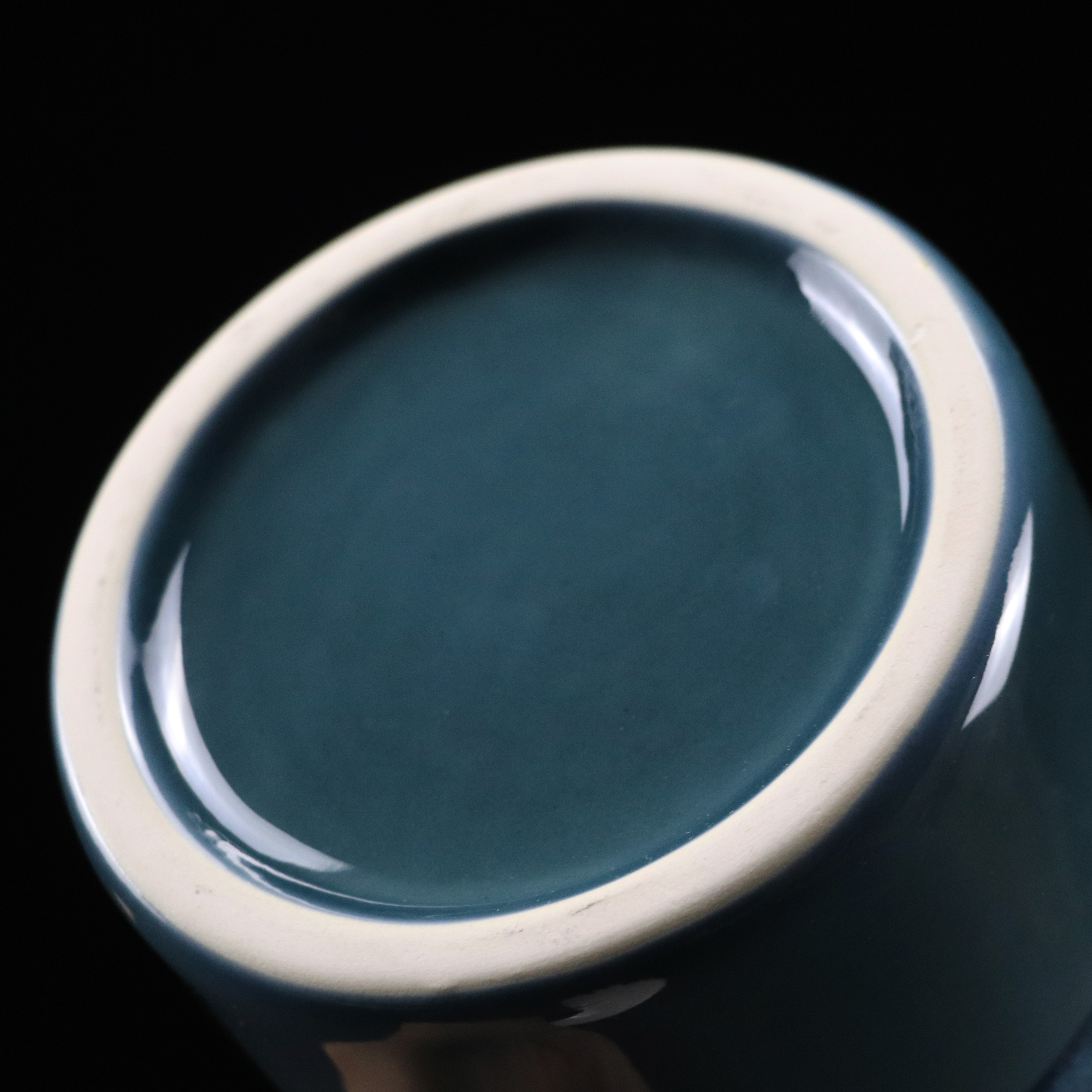 custom brand logo eco friendly ombre colour porcelain jar with lid for coffee beans or tea