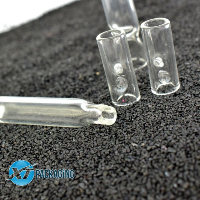 custom clear round glass blunt tip for preroll 8mm 11mm black glass filter cigar tips smoking flat mouth